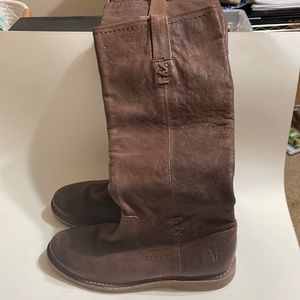 Frye Riding Boots-brown size 6